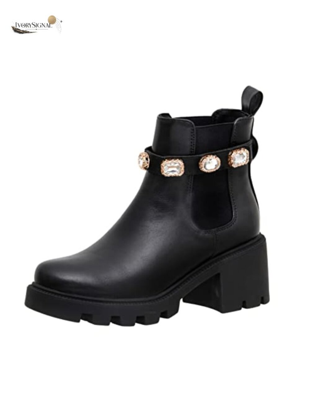 Cushionaire Julie Chelsea Boots Women Ankle Booties Memory Foam Insole Slip On